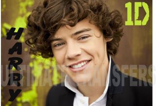 harry styles one direction iron on transfer more options transfer