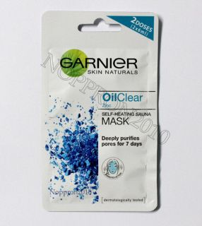 Garnier Pure Self Heating Sauna Mask with zinc