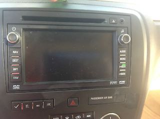 OEM Navigation Stereo DVD XM Rear Camera input touchscreen GM Buick 