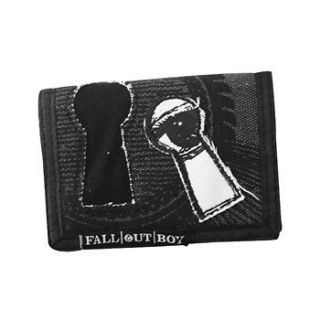 FALL OUT BOY KEYHOLE LOGO CANVAS 3 WAY WALLET