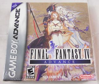 Gameboy Advance GBA Final Fantasy FF IV Video Game Sealed NEW
