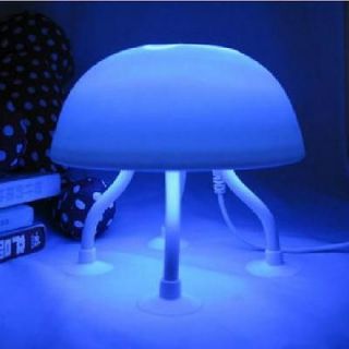 CUTE USB Power Dual Purpose Light DIY LED Jellyfish Lamp Desk Night 