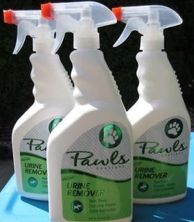 Pawls Boutique Urine & Stain Remover Non Toxic Odor Extractor Spray 3 