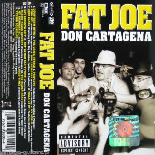 FAT JOE   DON CARTAGENA Ultra Rare Cassette Tape Polish Press BB 