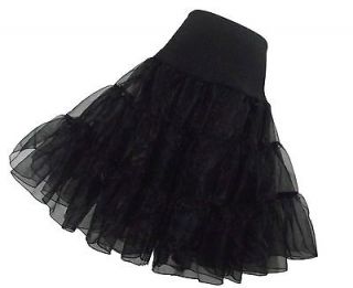 50s Black 26 Lady PROM Underskirt Rock n Roll Petticoat / TUTU