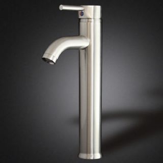 vessel sink faucet brushed nickel in Faucets