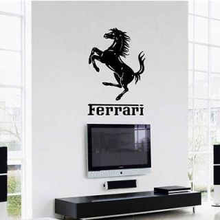 Ferrari Logo wall sticker LARGE decal