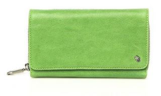 New Mandarina Duck Womens Stylish Medium Leather Zipper Wallet Purse 