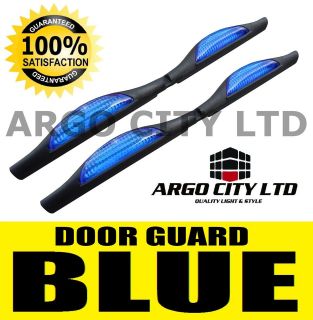 Blue Door Guard Protectors Edge Strip Reflectors Fit Chrysler 300C 
