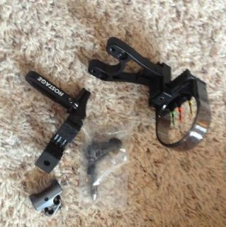 Hostage Arrow Rest, Fiber Optic Bow Sight, And Cable Slide Brand New