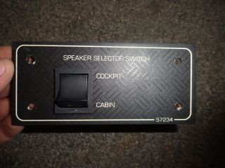 1994 Bayliner 2655 Speaker Selector Switch Cockpit Cabin 57234