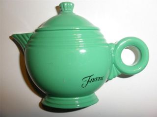 FiestaWare Fiesta Ware Vignette MAGNET Very RARE SEA MIST Tea Pot