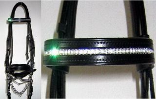 RARE FSS German Crystal COMFORT Padded Bling Bridle MADE WITH 