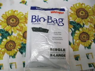  Whisper Bio Bag disposable Filter Cartridge for Whisper 4 & 5 filters