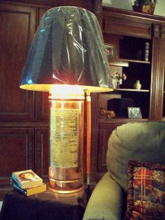   Antique FYR FYTER Copper & Brass Fire Extinguisher LAMP w/ 3 way touch