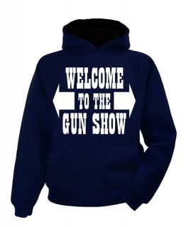   The Gun Show Hoodie T Shirt Hoody Funny Muscle Two Tickets Arms Guns