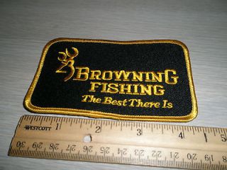 Newly listed BROWNING ROD REEL COMPANY PATCH FISHING