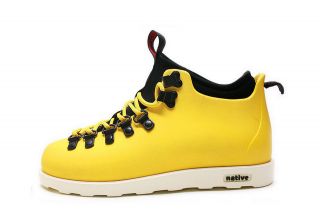 Native Fitzsimmons Crayon Yellow Vegan Shoes Boots Mens & Womens ALL 