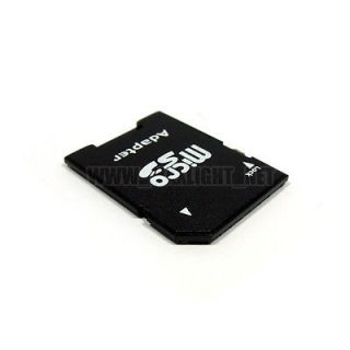 Micro SD T Flash Memory Card Adapter, Black, SD card size