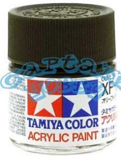 Tamiya 81762   Acrylic Paint XF62 Olive Drab 10ml XF 62