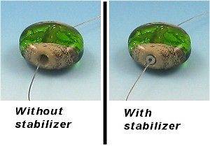 LIVONIA   No Wobble Stabilizer For Lampwork Glass Beads 10 ft.