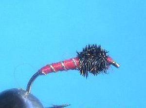 Midge Pupa Red Assortment; 1 Dozen Trout Fishing Flies