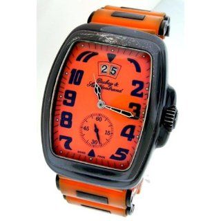 Dubey & Schaldenbrand Buddy Three Aqua LOrange Watch Watches  