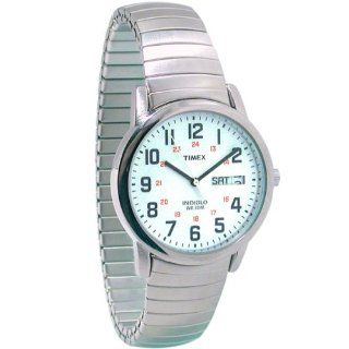 Timex Mens Indiglo Low Vision Watch Exp Band Health 