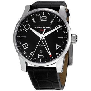 Montblanc Mens 36065 Timewalker Black Dial Watch Watches 