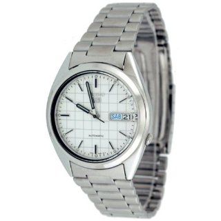 Seiko Mens SNXF05 Seiko 5 Automatic Steel Watch Watches 