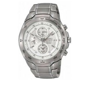   Titanium Silver Dial Chronograph Alarm Watch Watches 