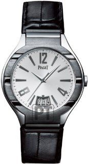 Piaget Polo Mens White Gold Automatic Watch GOA31040 Watches  