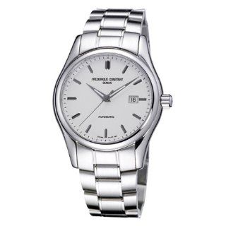 Frederique Constant Mens FC303S6B6B Index Silver Automatic Dial Watch 