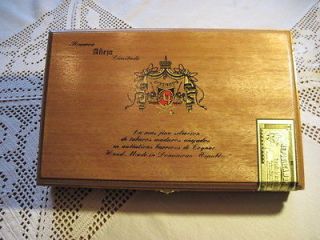 RARE ~ Wooden Cigar Box ~A. Fuente Anejo No. 46 ~ Opus X ~ 10.25 x 