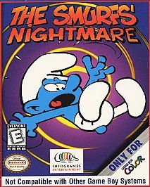 The Smurfs Nightmare Nintendo Game Boy Color, 1999