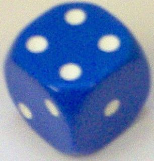 Giant Six Sided Dice 36mm Games Outdoor D6 NEW