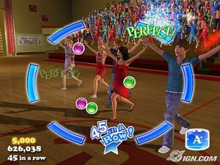 High School Musical 3 Senior Year Dance Dance Pad Bundle Xbox 360 