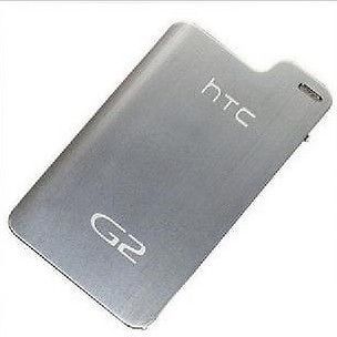 OEM TMobile HTC G2 Google Back Cover Battery Door Silver Gray 