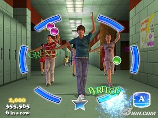 High School Musical 3 Senior Year Dance Dance Pad Bundle Xbox 360 