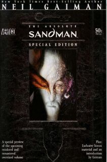 NEIL GAIMAN SANDMAN COMIC BOOK #1 ABSOLUTE SPECIAL ED DAVE MCKEAN SAM 