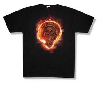   GAMES   D12 FIRE DISTRICT 12 BLACK T SHIRT   NEW ADULT SMALL S