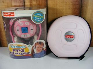 PINK Kid Tough FP3  PLAYER + Case Fisher Price New