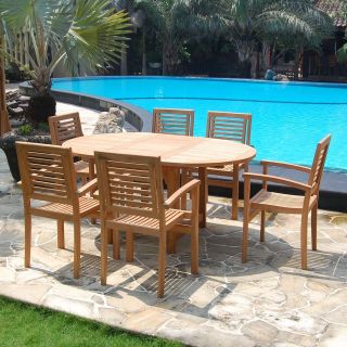 outdoor wood dining table in Patio & Garden Furniture Sets