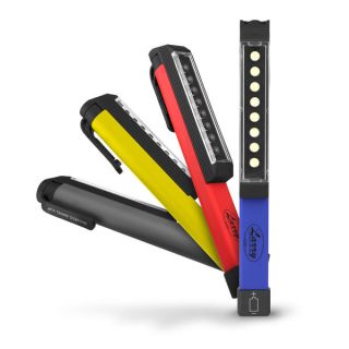 Nebo 5618 The Larry 8 LED Pocket Work Light yellow,red,blu​e,or grey