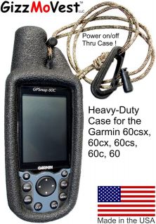 Garmin 60csx, 60cx, 60cs CASE in Black, Heavy Duty Made in the USA by 