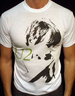 U2 t shirt boy vintage style band tour short/long Tall mens & womens 