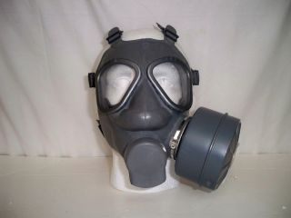 Finnish Army Gas Mask With Filter Original Military Issue Equipment 