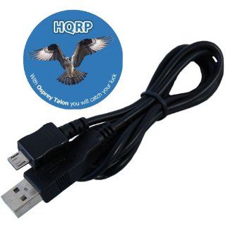 HQRP micro USB (Type B) to USB (Type A) Cable compatible 