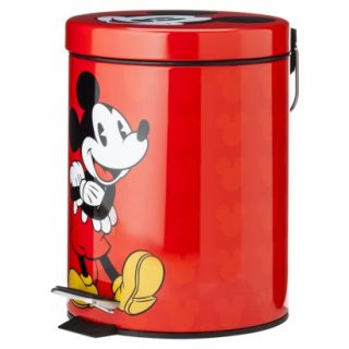 Mickey Step Waste Basket   Red product details page