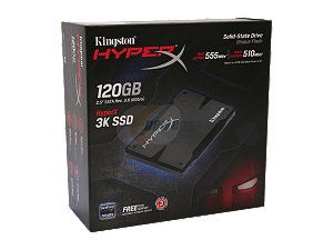    Kingston HyperX 3K SH103S3B/120G 2.5 120GB SATA III MLC 